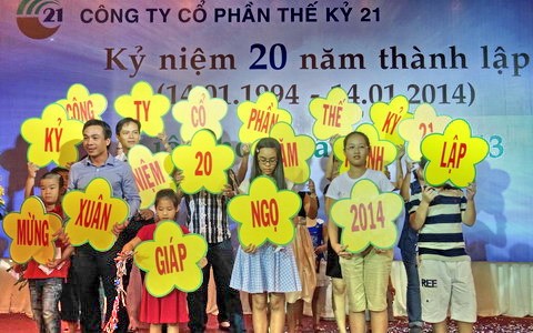 Năm 2013, C21 lãi gộp trên 59 tỷ đồng