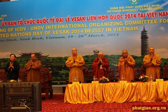 Từ ngày 7 - 11/5, Đại lễ Vesak 2014 tổ chức tại chùa Bái Đính