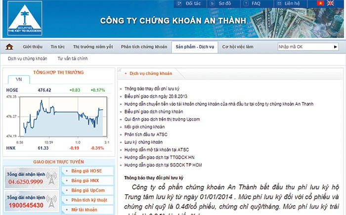 Mới đây, Chứng khoán An Thành bị UBCK xử phạt 125 triệu đồng vì vi phạm quy định về giao dịch ký quỹ