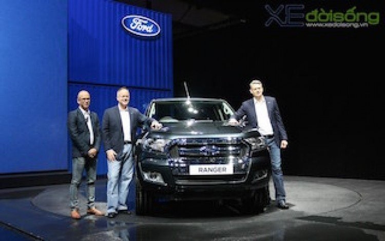 Ford Ranger mới vừa ra mắt tại Triển lãm Ô tô Bangkok 2015