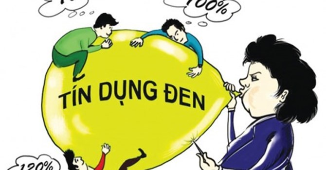 Không chỉ người dân mà ngân hàng cũng thiệt hại lớn do tín dụng đen (ảnh: internet)