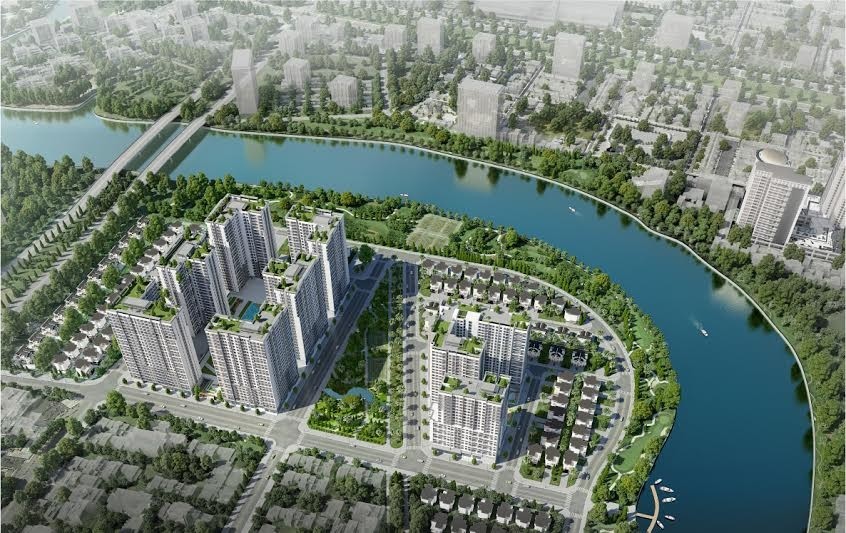 Novaland vừa động thổ Dự án Sunrise Riverside, dự án được tập đoàn này mua lại từ Công ty Trần Thái
