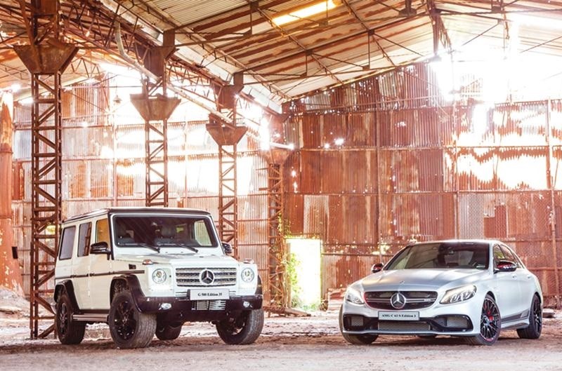 Siêu sedan thể thao AMG C 63 S Edition 1 và “vua địa hình” G-Class phiên bản đặc biệt G 500 Edition 35 sẽ có mặt tại VMS 2015