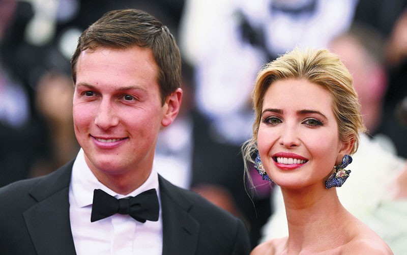 Jared Corey Kushner và vợ, Ivanka Trump