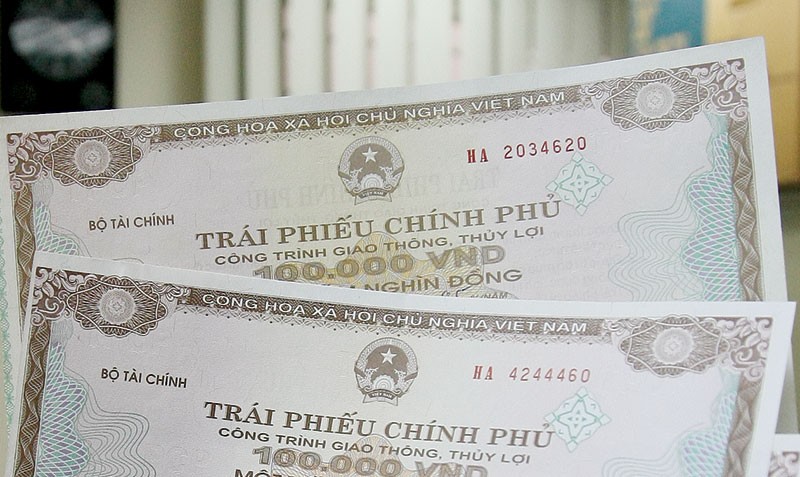 Quý III/2016, phát hành 50.000 tỷ đồng trái phiếu Chính phủ