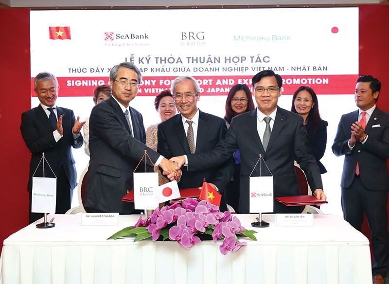 BRG, SeABank hợp tác với Michinoku Bank