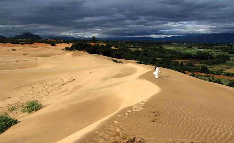 “Chơi” với nắng gió Phan Rang