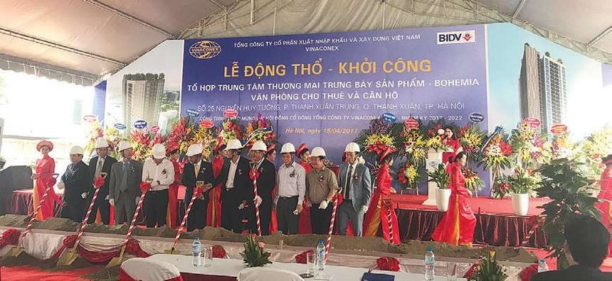 Vinaconex triển khai nhiều dự án bất động sản