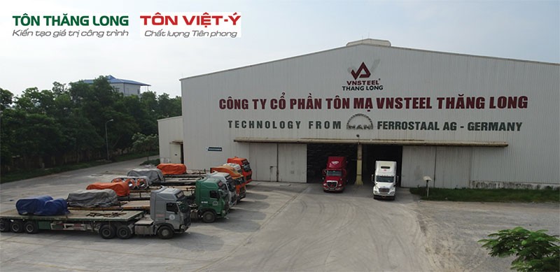 Nỗ lực của Vnsteel Thăng Long đã được ghi nhận bằng những danh hiệu như: Thương hiệu Quốc gia, Thương hiệu mạnh Việt Nam
