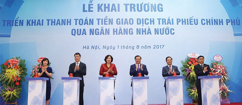 Việc triển khai thanh toán tiền giao dịch trái phiếu chính phủ qua NHNN là bước đột phá trong đổi mới hệ thống thanh toán giao dịch TPCP theo thông lệ quốc tế