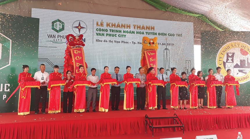 Đại Phúc hạ ngầm lưới điện cao thế đi qua Dự án Vạn Phúc City