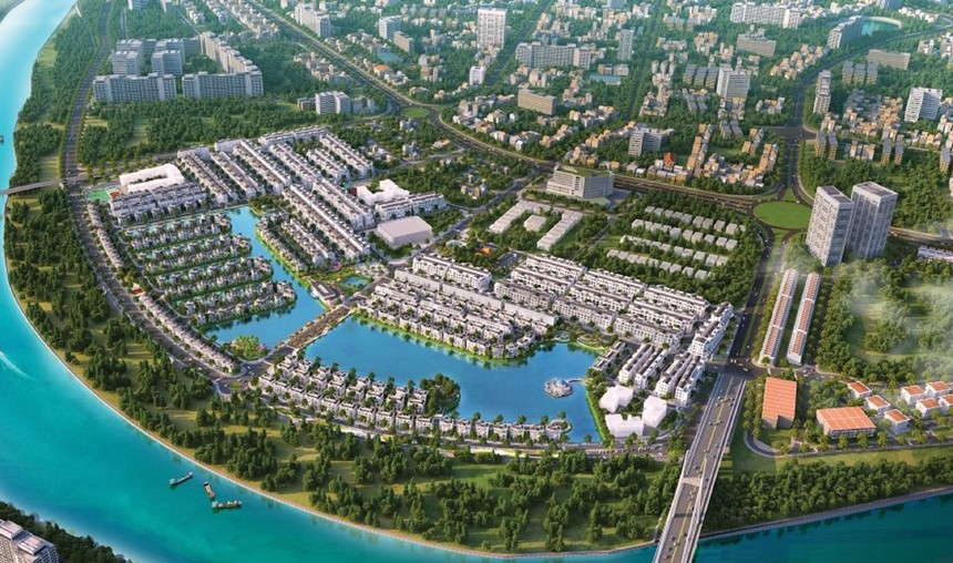 Khu đô thị đồng bộ Vinhomes Marina có tổng diện tích 49,2ha, nổi bật với hệ thống cảnh quan tiện ích đặc sắc, kiến tạo nên một điểm đến mới của Hải Phòng với hồ điều hòa 7,2 ha, Con đường tình yêu, Đại lộ Ánh sáng, Nhà hàng thủy tạ phong cách Santorini…(hình ảnh minh họa)