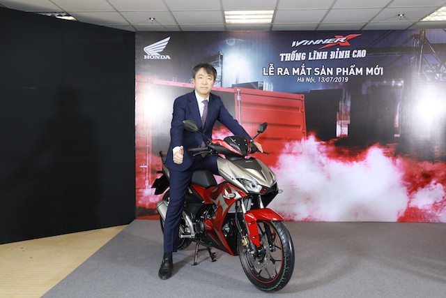 Tổng giám đốc Honda Việt Nam và Winner X