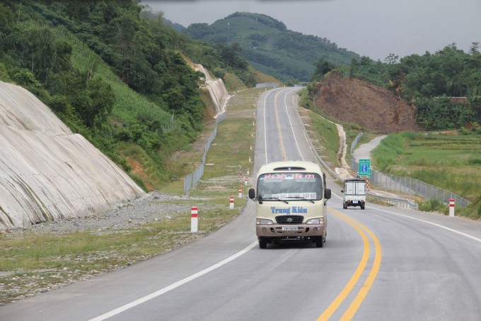 Một đoạn cao tốc Nội Bài - Lào Cai. Ảnh: minh họa