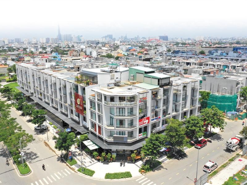 Dự án Van Phuc City tại TP.HCM có mức giá tăng rất mạnh trong những năm qua. Ảnh: G.H