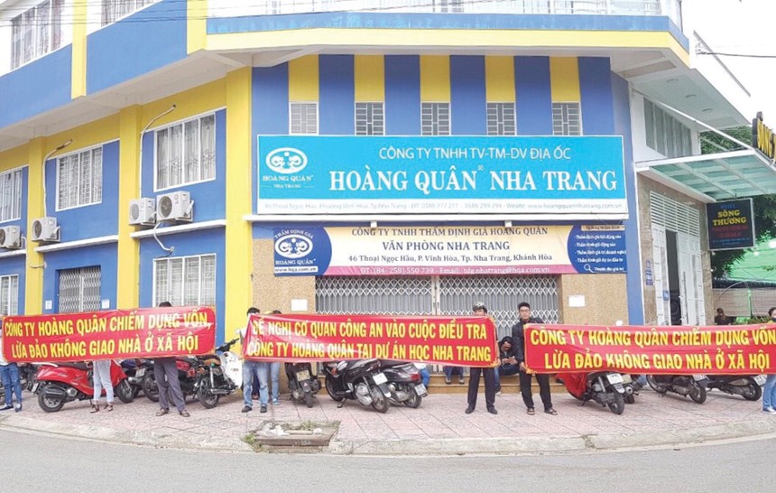 Dự án nhà ở xã hội Hoàng Quân Nha Trang:  Khách tố Hoàng Quân “chơi chữ” 