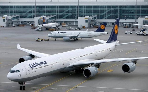 Lufthansa phải giảm chuyến bay vì COVID-19. (Nguồn: Reuters)