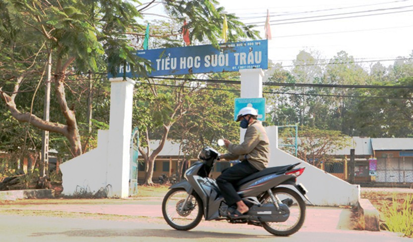 Các cơ quan chức năng đang khẩn trương thực hiện công tác xác nhận hồ sơ, áp giá để chi trả tiền bồi thường cho người dân vùng dự án Sân bay Long Thành. Ảnh khu vực ấp Suối Trầu 2, xã Bình Sơn sẽ được thu hồi. Ảnh: Phạm Tùng