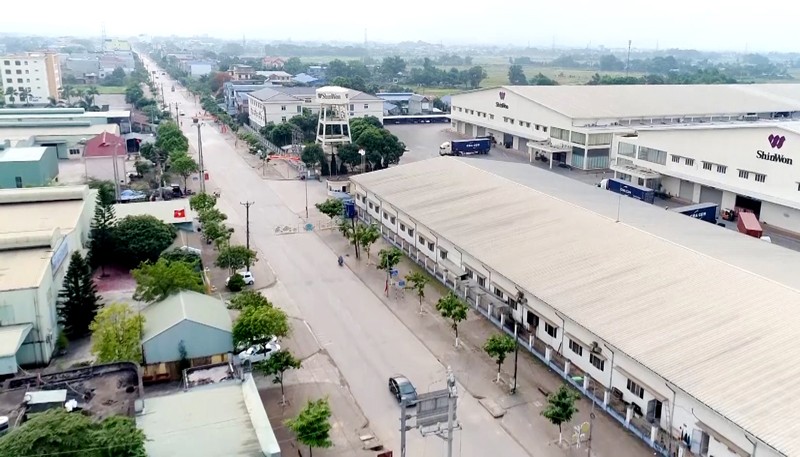 Cụm công nghiệp Nguyên Gon ở phường Cải Đan (T.P Sông Công) đang được đầu tư mở rộng với tổng kinh phí trên 93 tỷ đồng