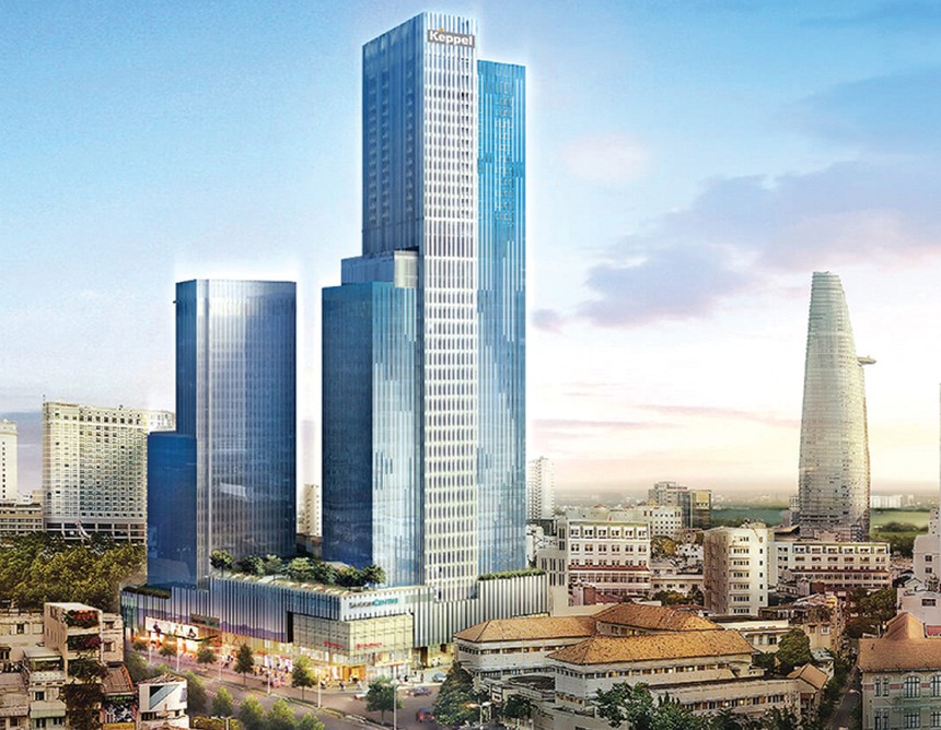 Phối cảnh dự án dự án Saigon Centre- IV và V