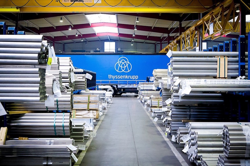 Bên trong nhà máy Thyssenkrupp Việt Nam (Nguồn: Thyssenkrupp Việt Nam).