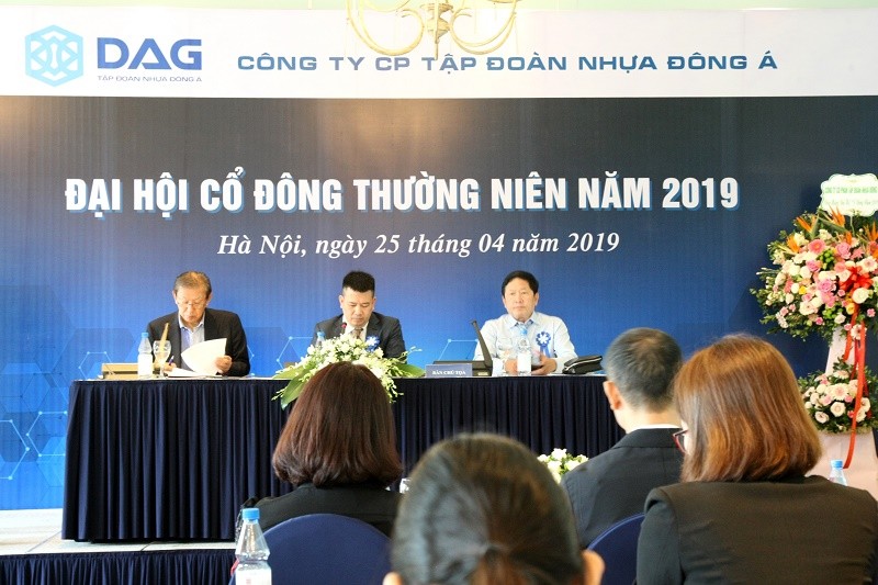 Tập đoàn Nhựa Đông Á (DAG) đặt mục tiêu doanh thu 2019 đạt 1.815 tỷ đồng