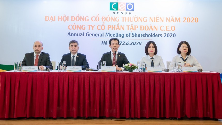 Đại hội đồng cổ đông CEO Group: Đẩy mạnh bất động sản đô thị