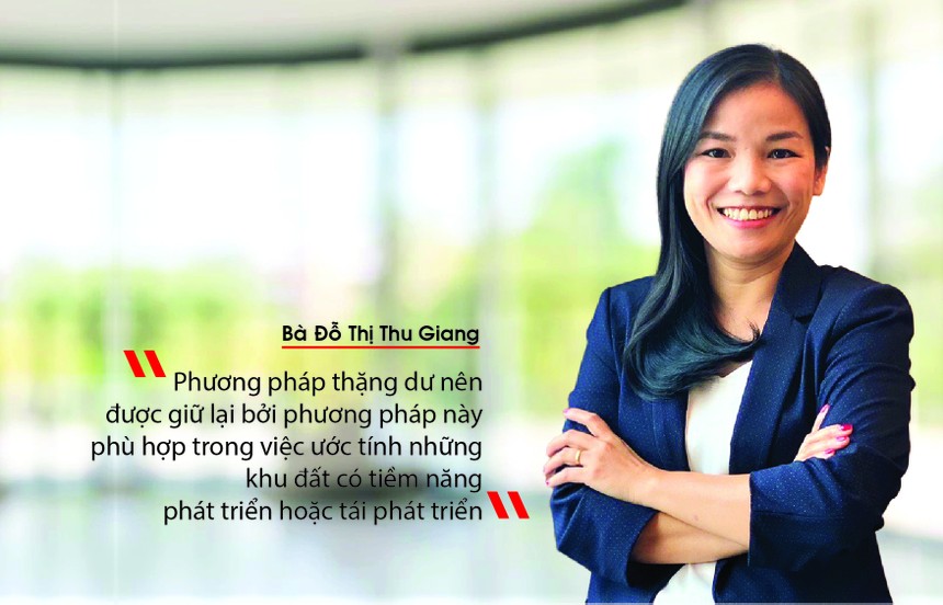 Savills: Không nên loại bỏ phương pháp thặng dư