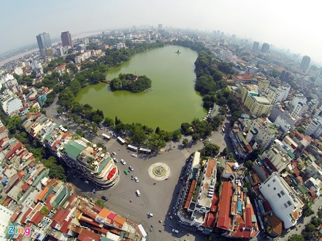 Sau nạo vét, sẽ cấy lại tảo lục cho Hồ Gươm