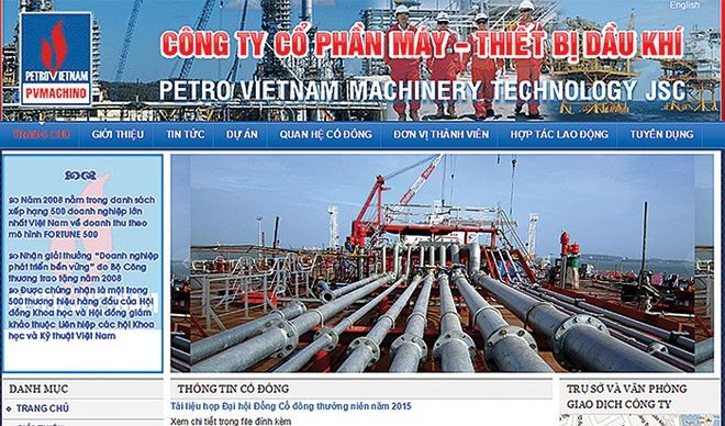 Lợi nhuận năm 2017 của PV Machino tiếp tục tăng nhẹ