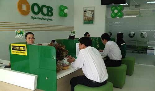 OCB nhận giải Sao Vàng đất việt năm 2015