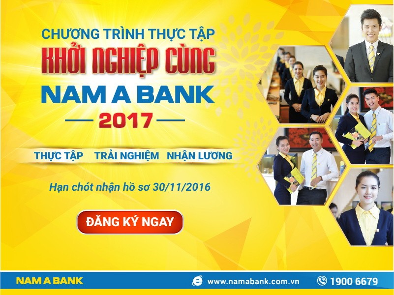 Khởi nghiệp cùng Nam A Bank