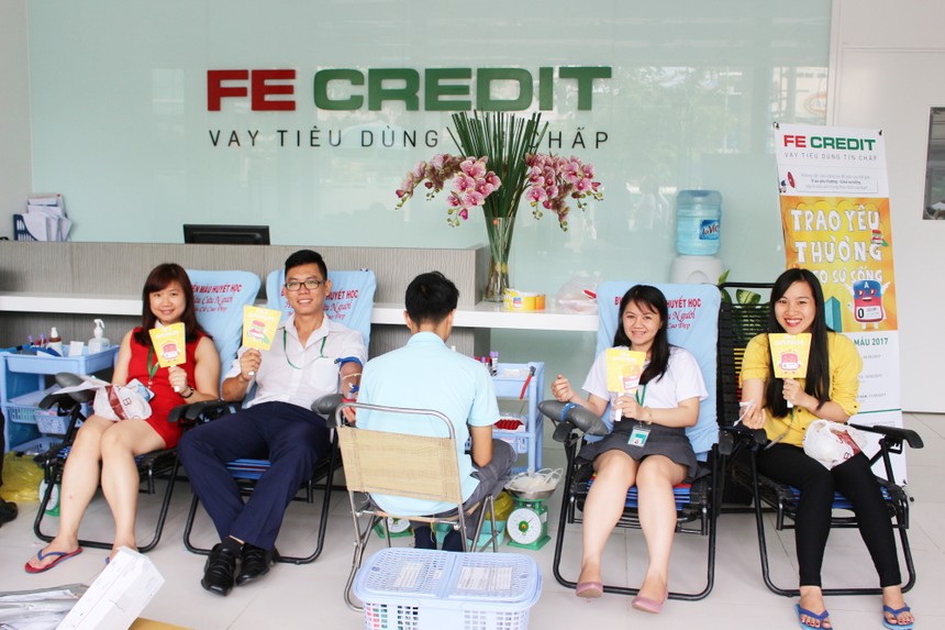 Ngày hội hiến máu cùng FE Credit 