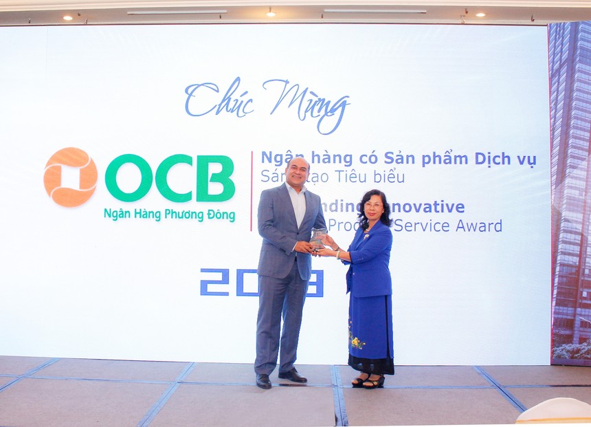 OCB - ngân hàng có sản phẩm, dịch vụ tiêu biểu trong năm 2018