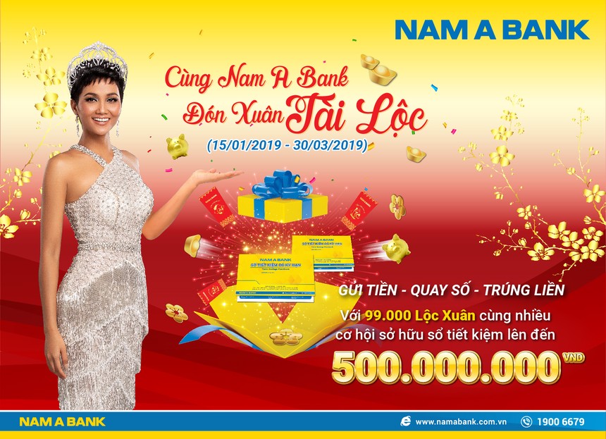 Gửi tiền Nam A Bank rước lộc về nhà