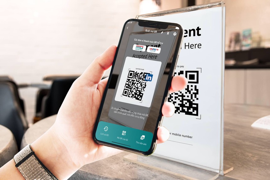 Kienlongbank Mobile Banking thêm tính năng thanh toán QR Pay trên ứng dụng di động