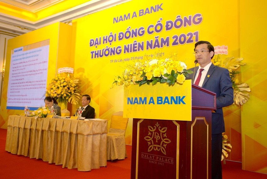 ĐHCĐ Nam A Bank (NAB): Chia cổ tức 14,68%, niêm yết cổ phiếu trên sàn HOSE