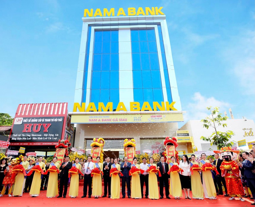 Nam A Bank khai trương chi nhánh Cà Mau