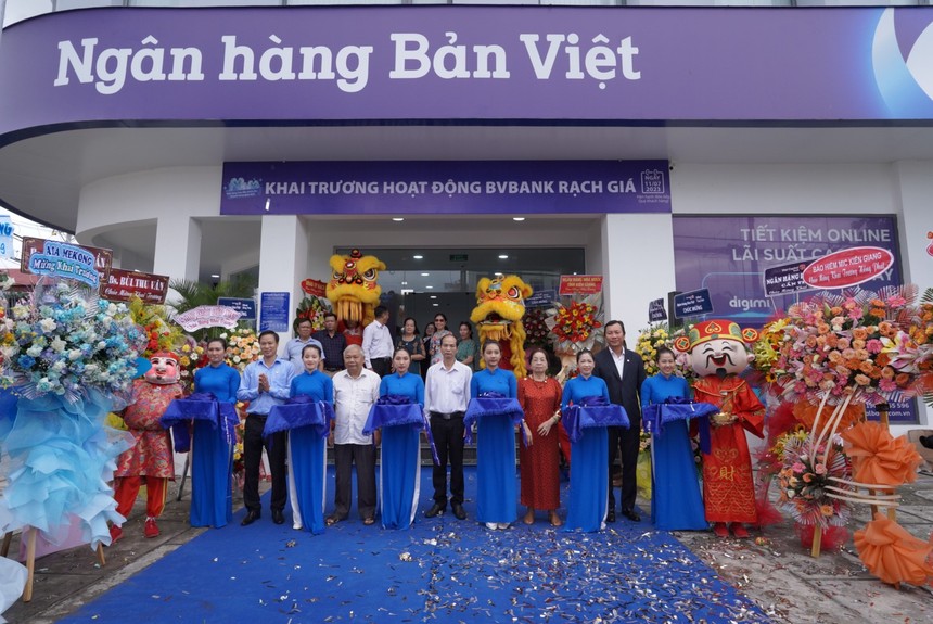 BVBank khai trương đơn vị thứ 116 tại Rạch Giá, tỉnh Kiên Giang