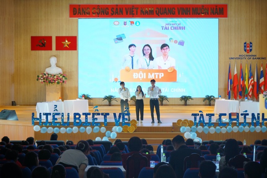 1.600 sinh viên đăng ký tham gia cuộc thi “Hiểu biết về tài chính” tại Trường Đại học Ngân hàng TP.HCM