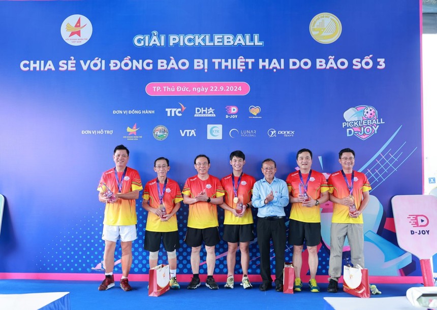 Giải Pickleball - Chia sẻ với đồng bào bị thiệt hại do bão số 3