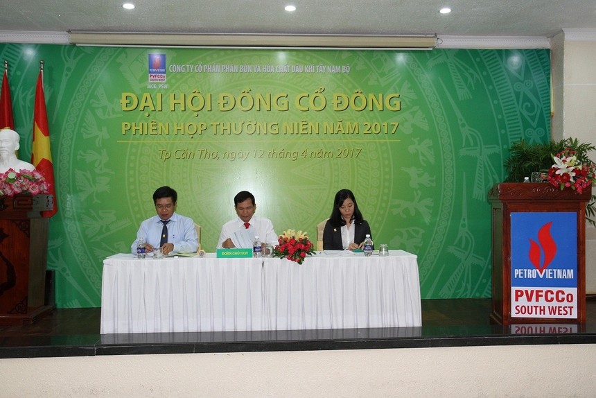 Năm 2016, PSW tiêu thụ gần 340 ngàn tấn phân bón