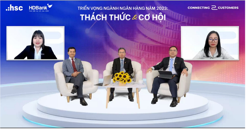 Hội thảo C2C của HSC: “Lãi suất hạ nhiệt giúp triển vọng tăng trưởng của cả doanh nghiệp và ngân hàng tươi sáng hơn”