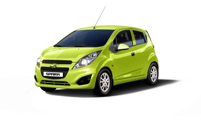 Mẫu xe cỡ nhỏ Chevrolet Spark Duo vừa chính thức chào hàng thị trường ôtô Việt Nam. (Ảnh: GMV cung cấp)