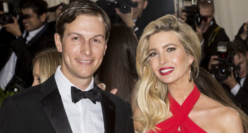 Jared Kushner và vợ Ivanka Trump. Ảnh: Internet