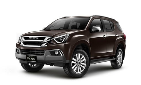 Isuzu mu-X 2017 bản nâng cấp. 