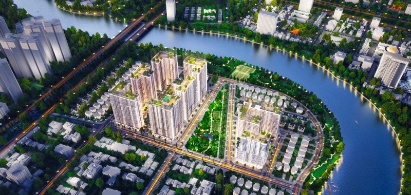 DXG góp vốn hơn 700 tỷ thực hiện Dự án Saigon Res Riverside 