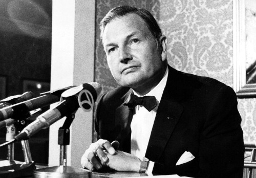 Tỷ phú David Rockefeller trong thời gian còn làm việc tại Chase National Bank vào những năm 70.