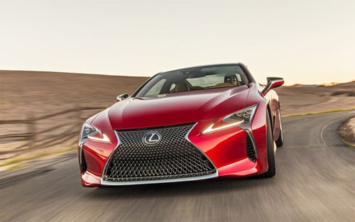 Lexus LC - chiếc coupe thể thao hạng sang có giá trên 100.000 USD tại Nhật.