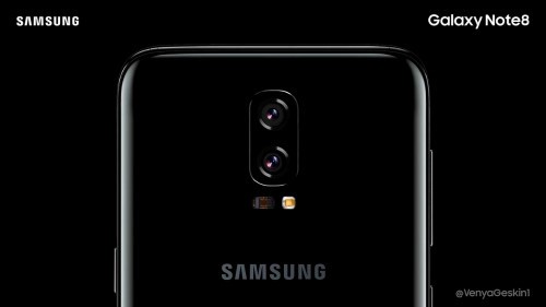 Galaxy Note 8 được dự đoán sẽ có camera kép.